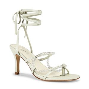 RAYE - Brie Heel in Bone White